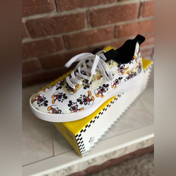 Disney Vans Ultrarange Rapidw Mickey Mouse Print Sneakers Men’s 12 NWT main image 4